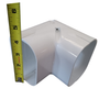 slimduct 100 elbow white